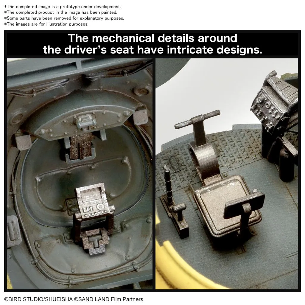 SAND LAND - 1/35 Sand Land Tank 104 - Model Kit